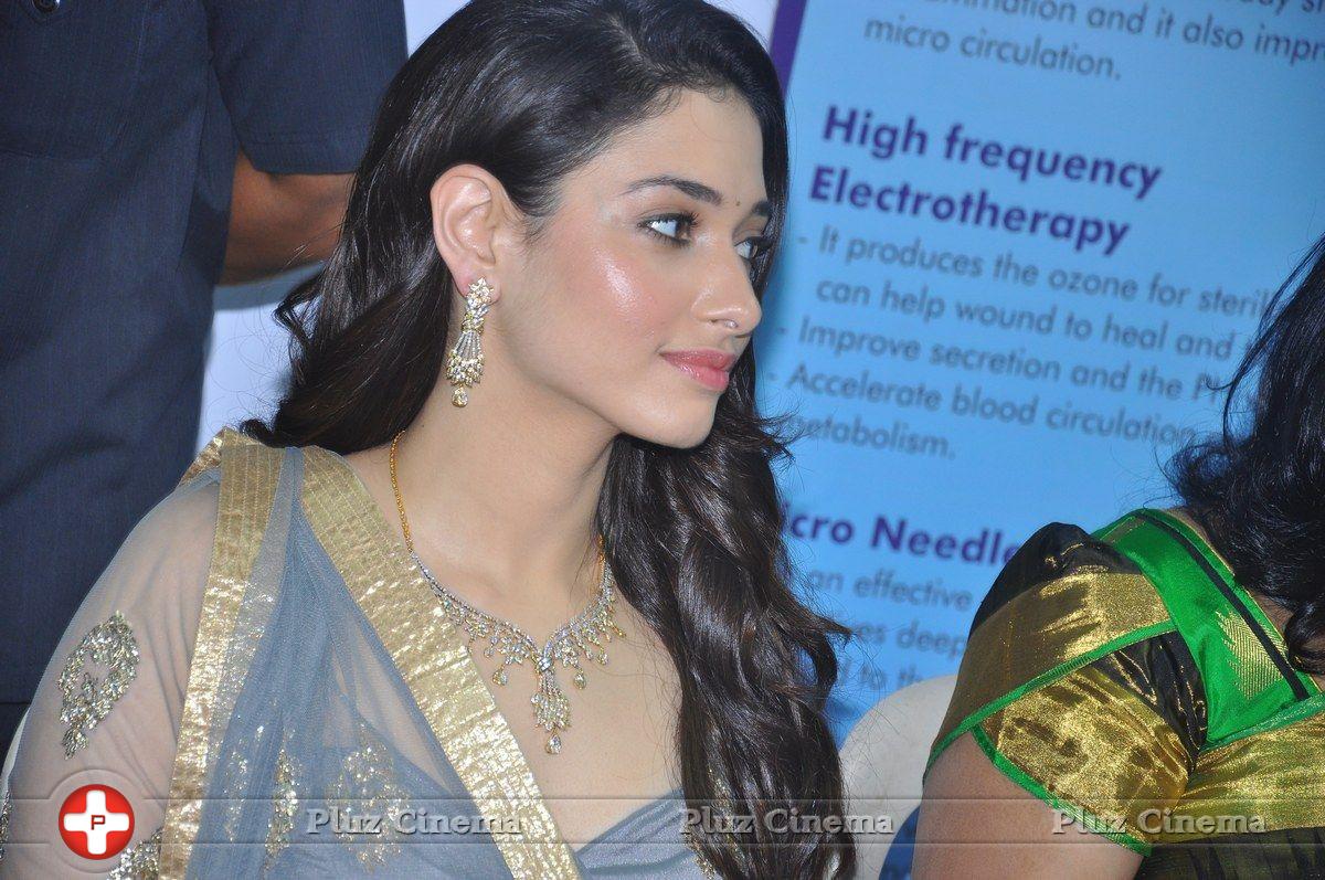 Tamanna Bhatia - Actress Tamanna Launches 'Vcare Beauty Clinic' at Vijayawada Photos | Picture 838137