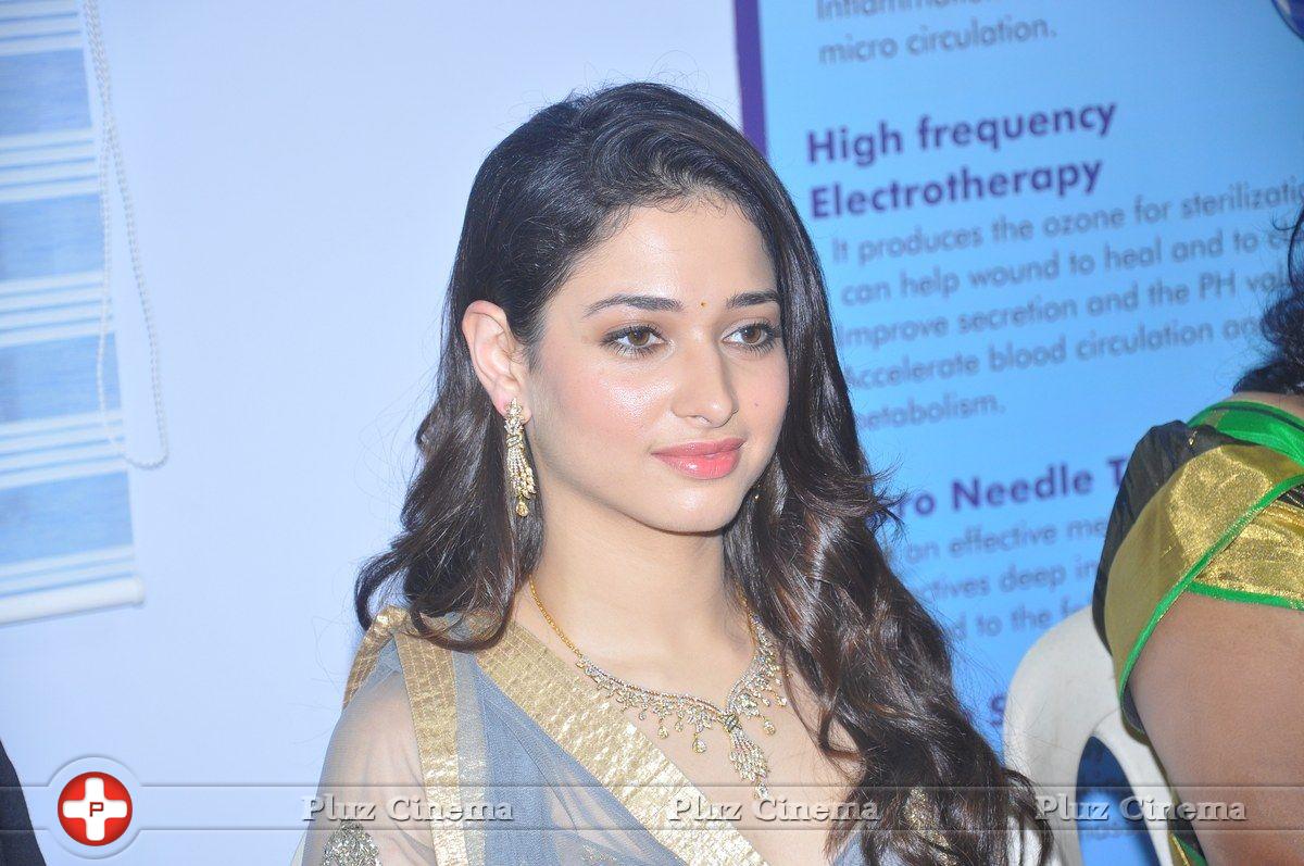 Tamanna Bhatia - Actress Tamanna Launches 'Vcare Beauty Clinic' at Vijayawada Photos | Picture 838161