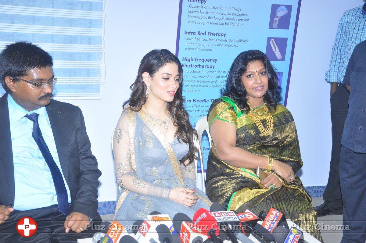 Actress Tamanna Launches 'Vcare Beauty Clinic' at Vijayawada Photos | Picture 838164