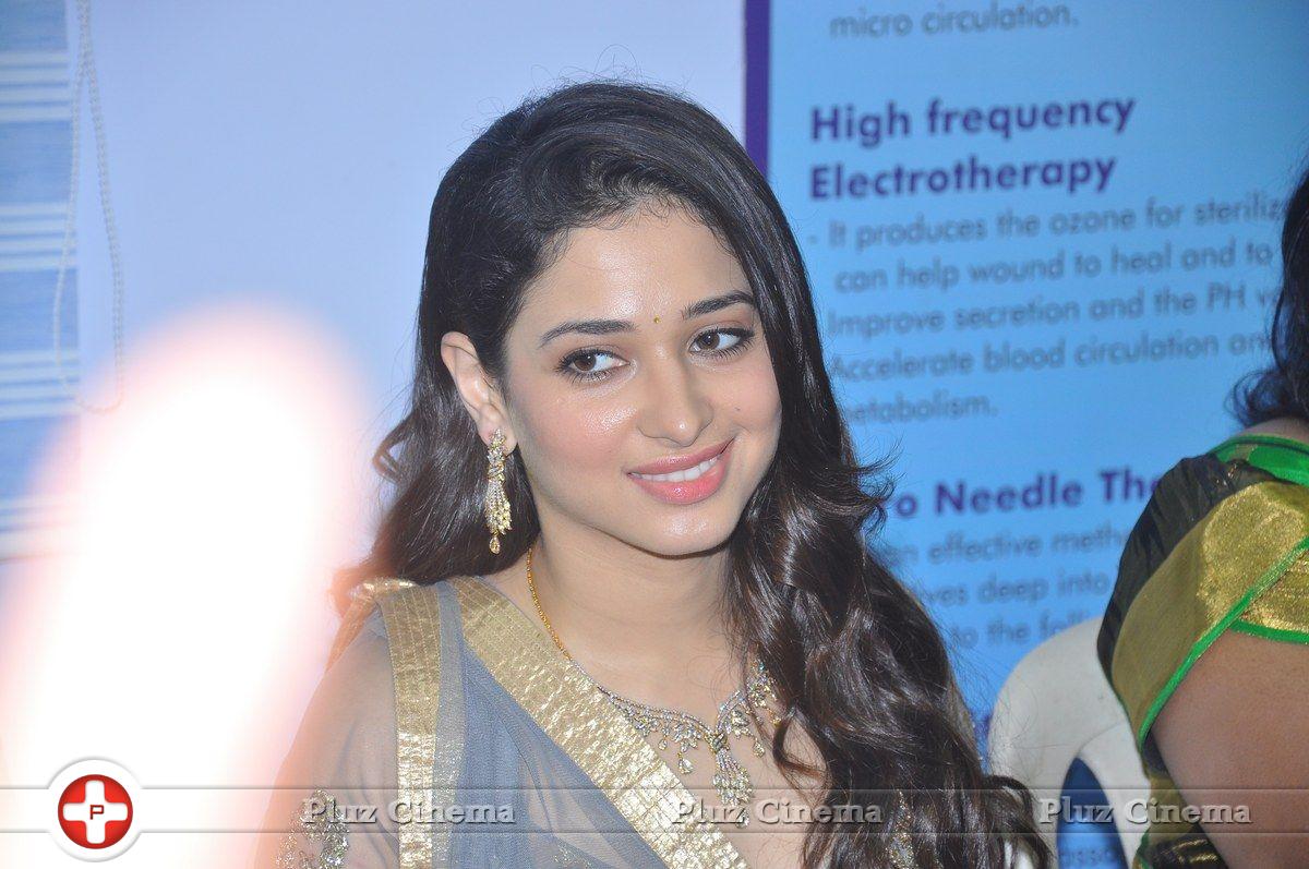 Tamanna Bhatia - Actress Tamanna Launches 'Vcare Beauty Clinic' at Vijayawada Photos | Picture 838170