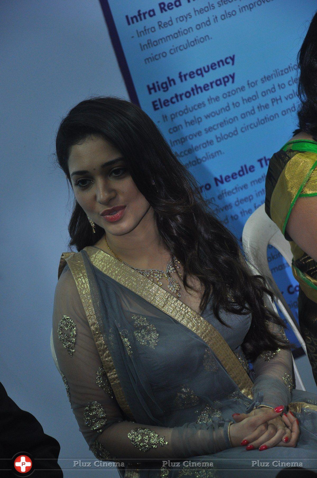 Actress Tamanna Launches 'Vcare Beauty Clinic' at Vijayawada Photos | Picture 838173