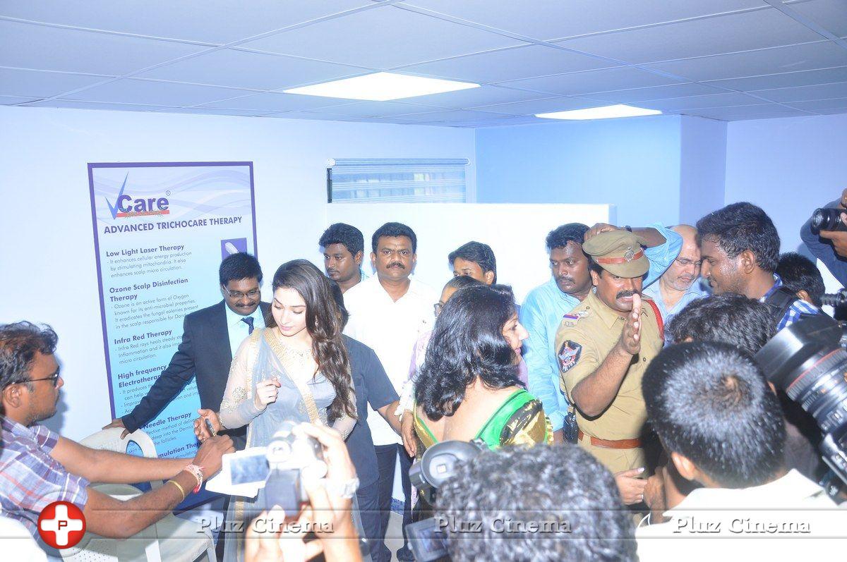Actress Tamanna Launches 'Vcare Beauty Clinic' at Vijayawada Photos | Picture 838182