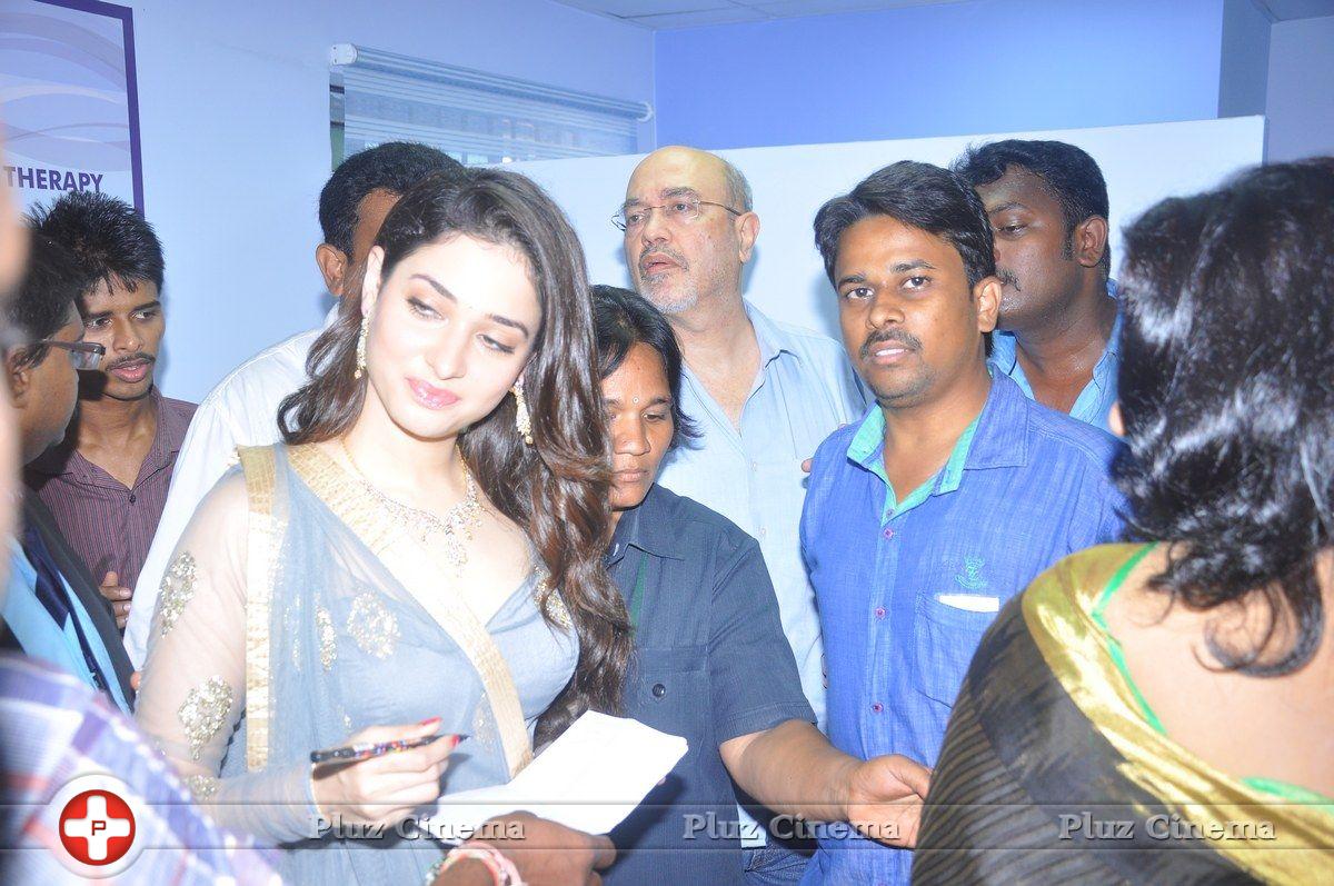 Actress Tamanna Launches 'Vcare Beauty Clinic' at Vijayawada Photos | Picture 838185
