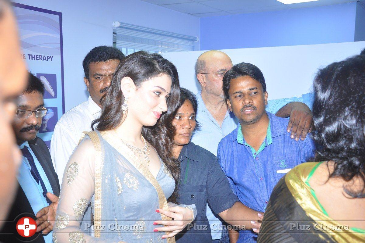 Tamanna Bhatia - Actress Tamanna Launches 'Vcare Beauty Clinic' at Vijayawada Photos | Picture 838186