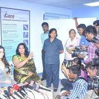Actress Tamanna Launches 'Vcare Beauty Clinic' at Vijayawada Photos | Picture 838166