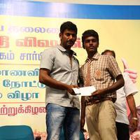 Vishal distributed 10 thousand note books to poor Students Photos | Picture 1061046