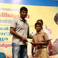 Vishal distributed 10 thousand note books to poor Students Photos | Picture 1061048