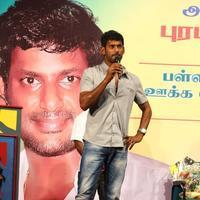 Vishal distributed 10 thousand note books to poor Students Photos | Picture 1061088