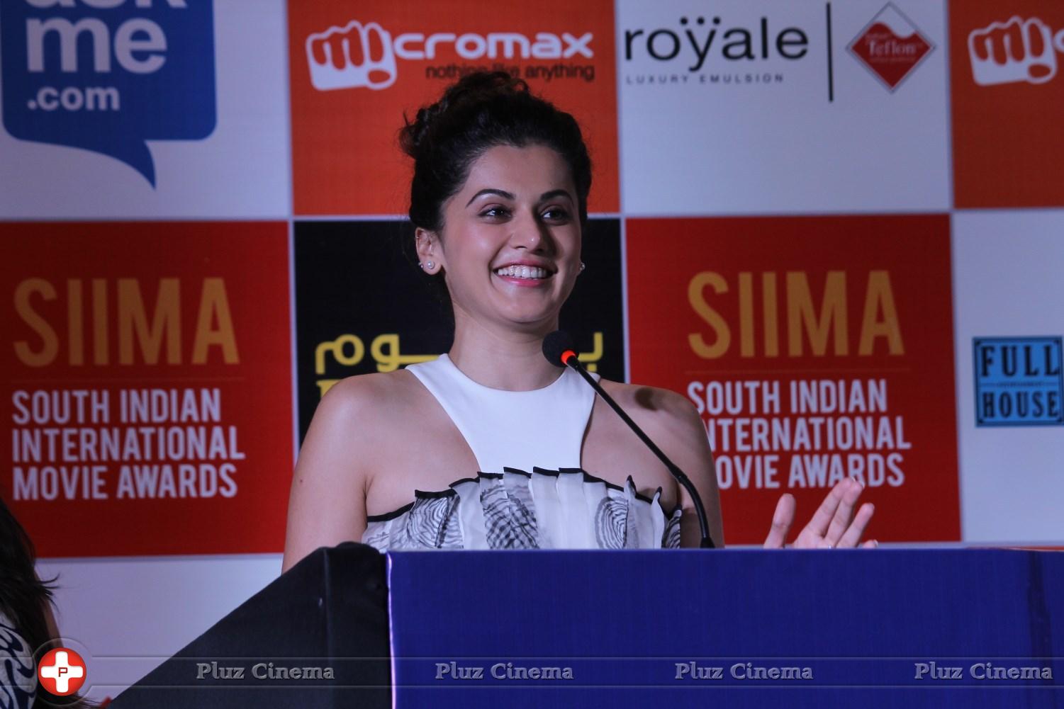 Taapsee Pannu - SIIMA Awards 2014 2015 Press Meet Photos | Picture 1062318