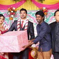 Actor Vasu Vikram Daughter Vasugi Wedding Reception Photos