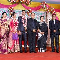 Actor Vasu Vikram Daughter Vasugi Wedding Reception Photos | Picture 1435478