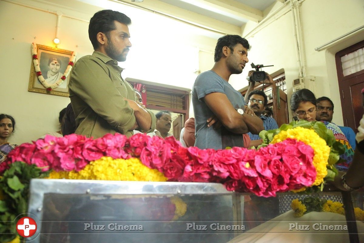 Kollywood Pays Its Last Respects To Director K Subhash Photos | Picture 1438158