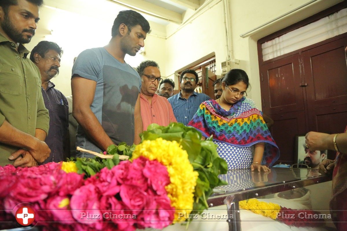 Kollywood Pays Its Last Respects To Director K Subhash Photos | Picture 1438151