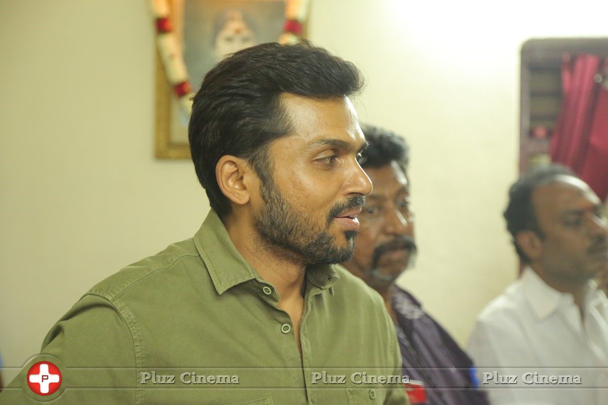 Karthi - Kollywood Pays Its Last Respects To Director K Subhash Photos | Picture 1438173
