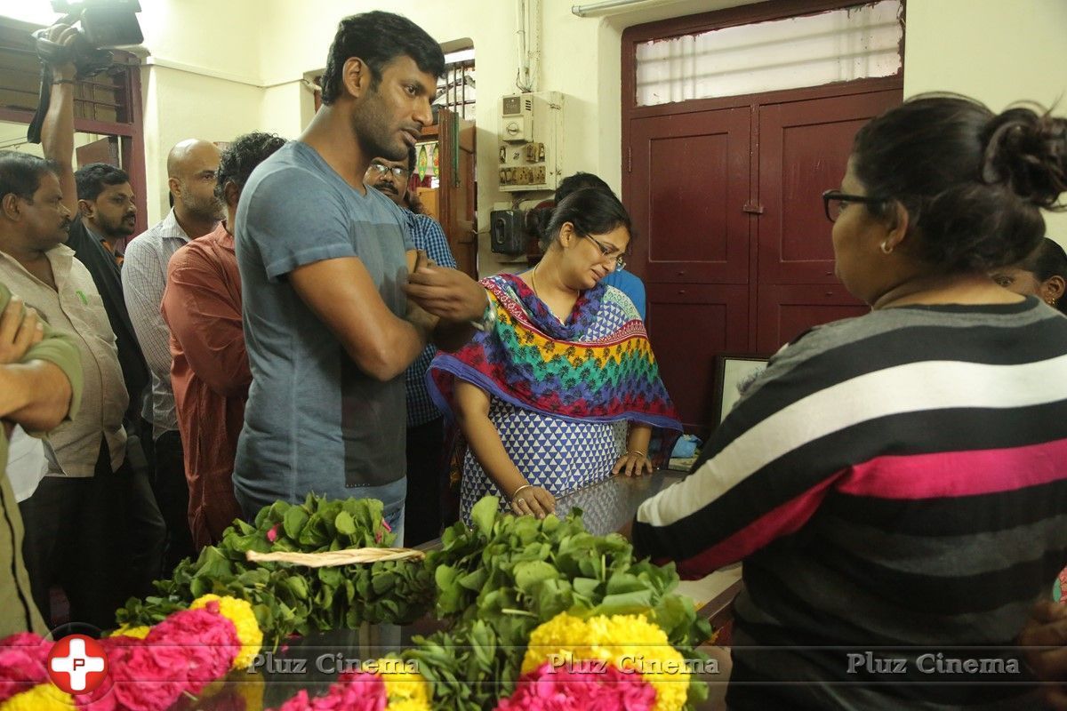 Kollywood Pays Its Last Respects To Director K Subhash Photos | Picture 1438165