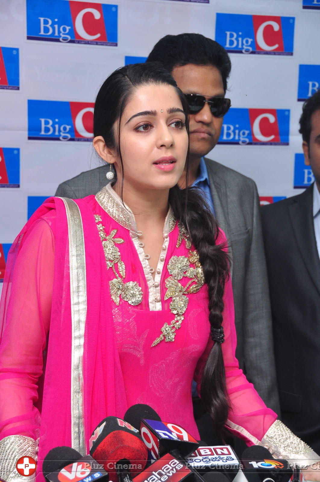 Charmi at Big C Opening in Ameerpet Photos | Picture 625534