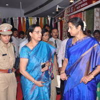 Governor wife Vimala Narasimhan launches silk mark expo photos