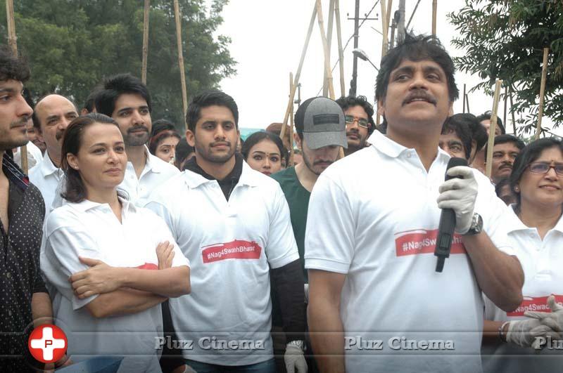 Nagarjuna Family Joins Swachh Bharat Photos | Picture 852321