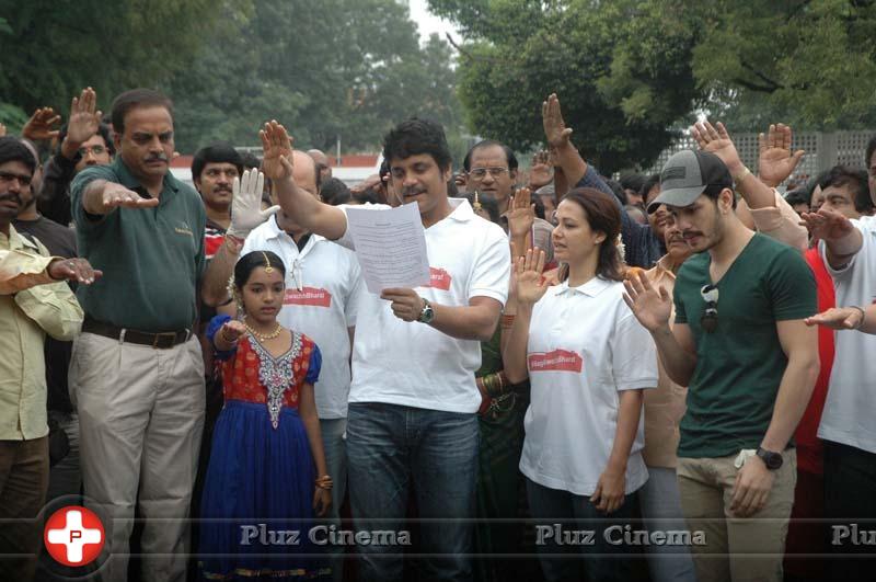 Nagarjuna Family Joins Swachh Bharat Photos | Picture 852370
