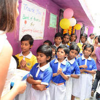 Manali Rathod celebrates her birthday with Orphanage Students Photos | Picture 1064215