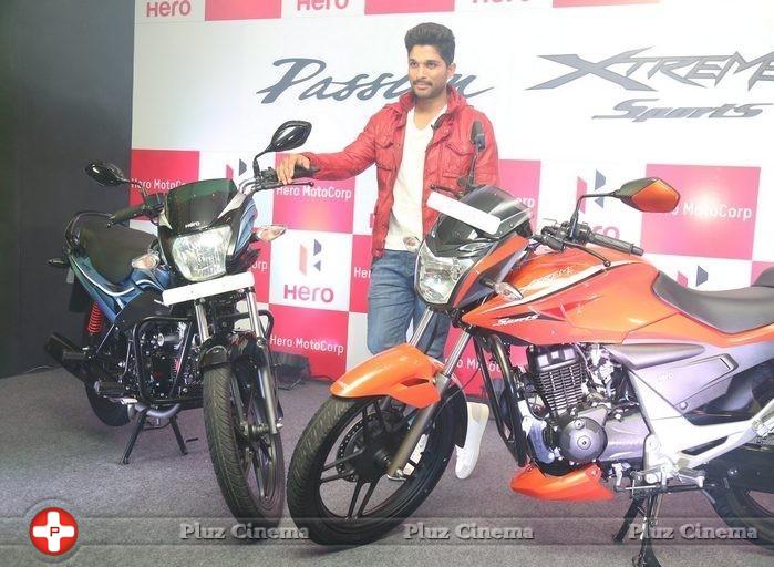 Allu Arjun Launches Hero Motocorp Bikes Photos | Picture 1064914