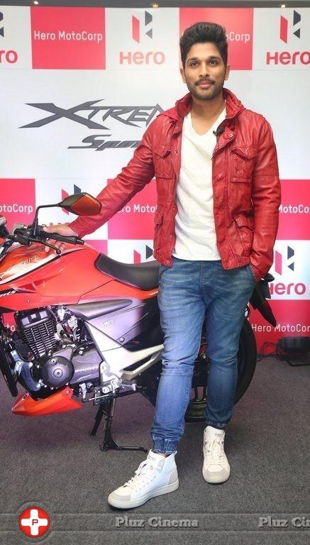 Allu Arjun Launches Hero Motocorp Bikes Photos | Picture 1064918