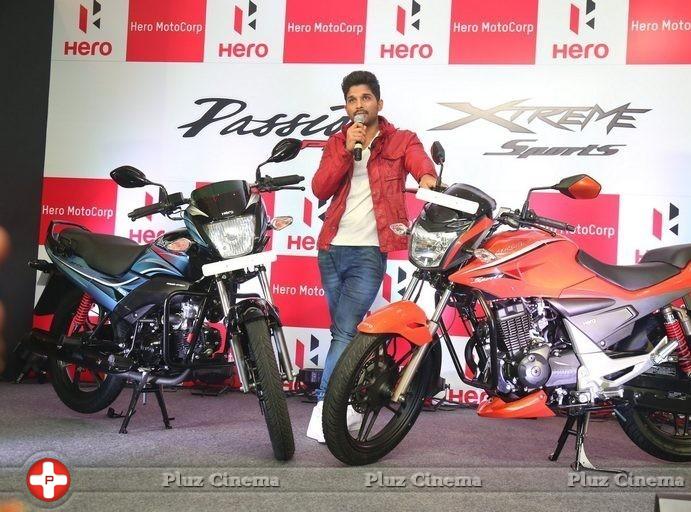 Allu Arjun Launches Hero Motocorp Bikes Photos | Picture 1064923
