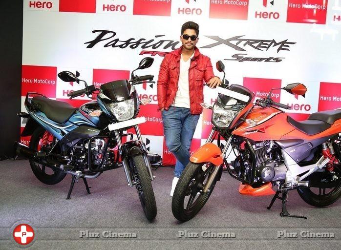 Allu Arjun Launches Hero Motocorp Bikes Photos | Picture 1064926