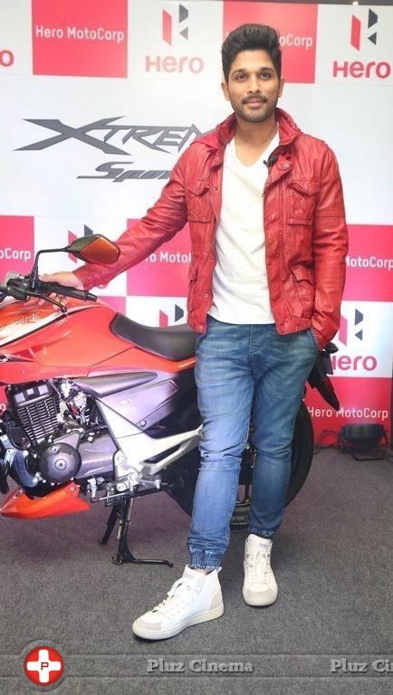 Allu Arjun Launches Hero Motocorp Bikes Photos | Picture 1064931