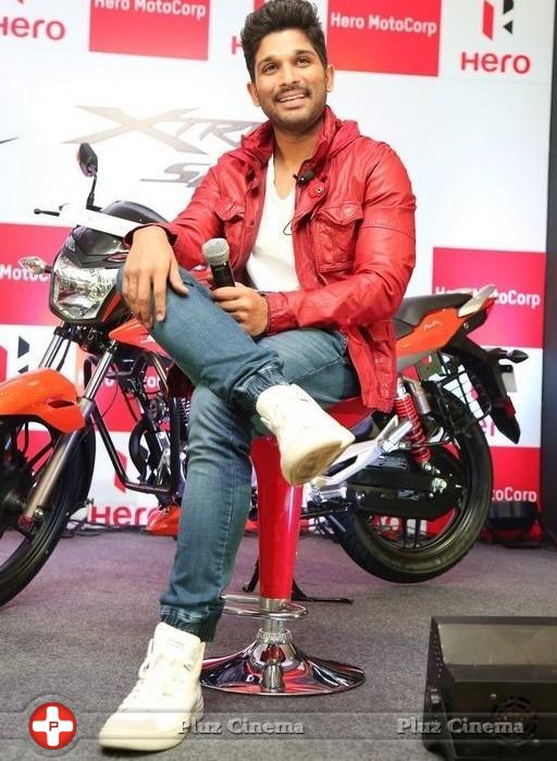 Allu Arjun Launches Hero Motocorp Bikes Photos | Picture 1064934