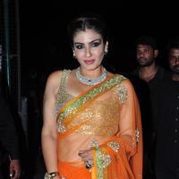 Raveena Tandon Hot in Saree at TSR TV9 National Film Awards Photos | Picture 1070096