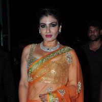 Raveena Tandon Hot in Saree at TSR TV9 National Film Awards Photos | Picture 1070143