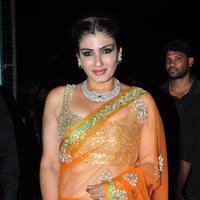 Raveena Tandon Hot in Saree at TSR TV9 National Film Awards Photos | Picture 1070147