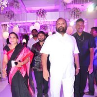 Talasani Sreenivas Yadav Yaughter Swathi and Ravi kumar Wedding Reception Photos | Picture 1434328