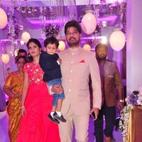 Talasani Sreenivas Yadav Yaughter Swathi and Ravi kumar Wedding Reception Photos | Picture 1434492