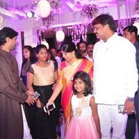 Talasani Sreenivas Yadav Yaughter Swathi and Ravi kumar Wedding Reception Photos | Picture 1434325