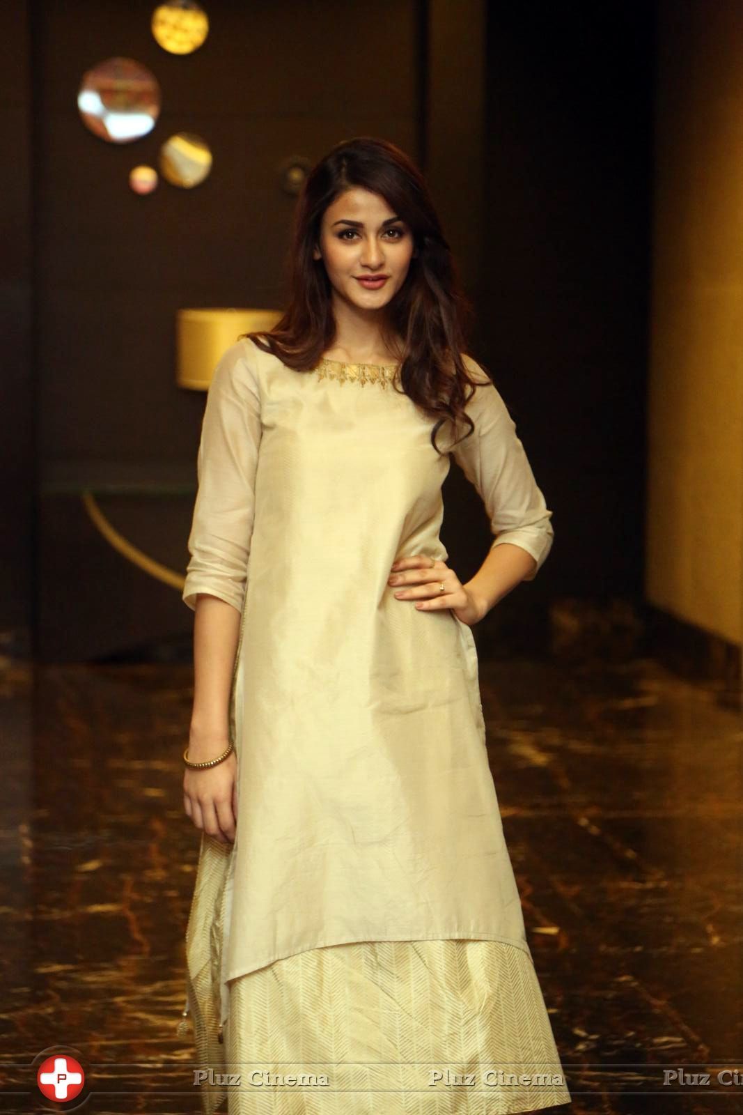 Aditi Arya at BCL Tollywood Celebrity Cricket Logo Launch Photos | Picture 1440556