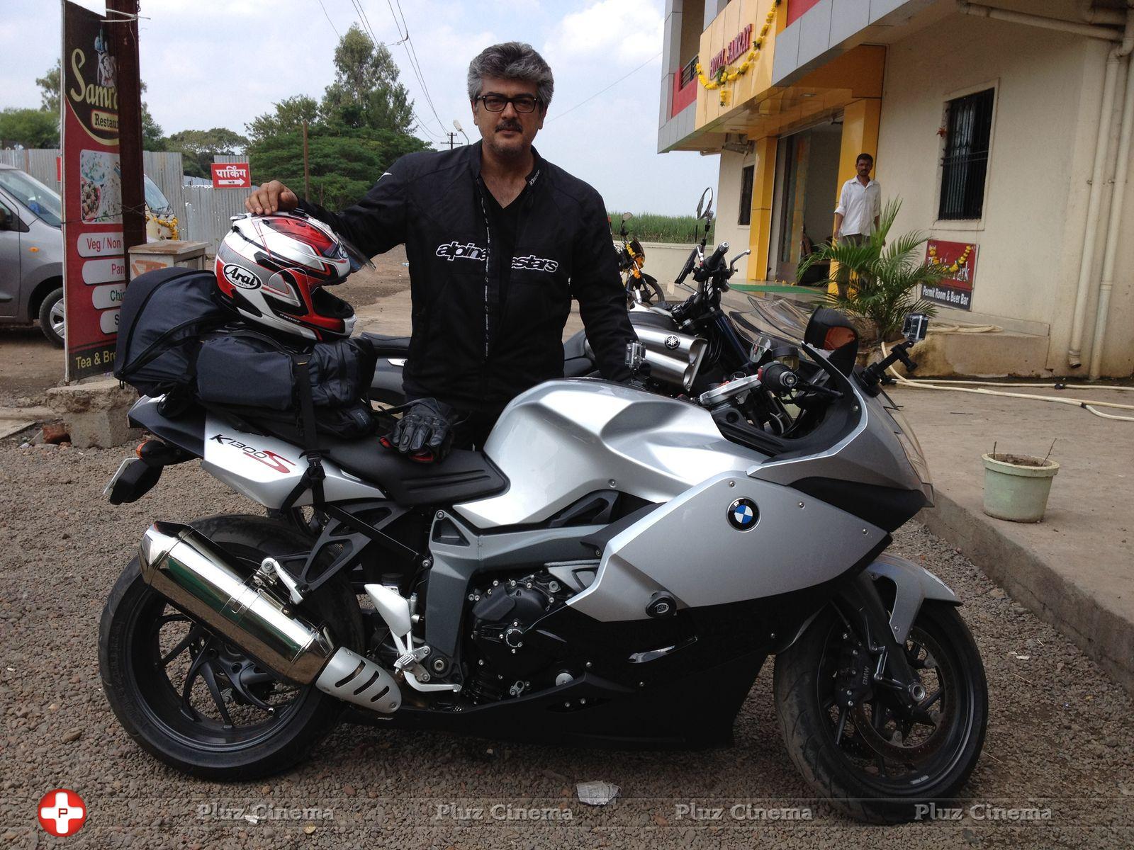 Ajith Kumar trip from Pune to Chennai in BMW K 1300 S bike Photos | Picture 607732