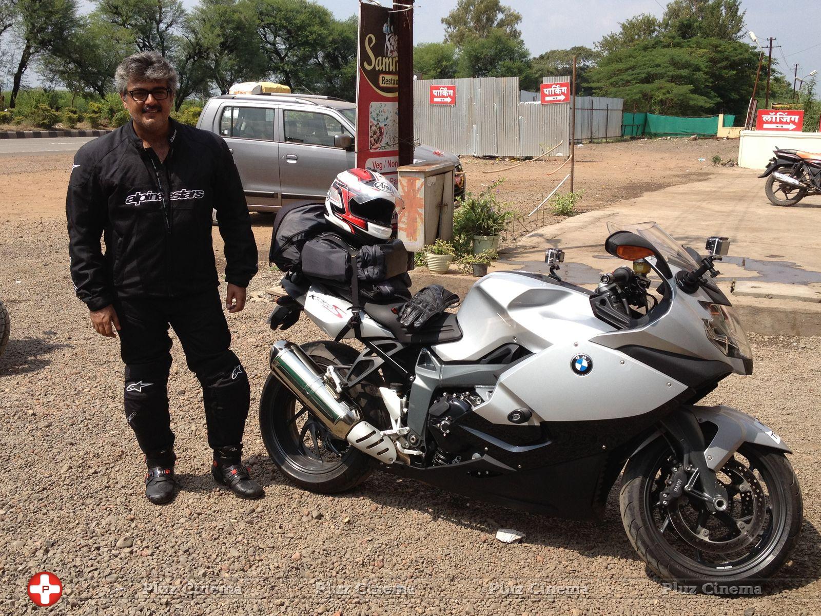 Ajith Kumar trip from Pune to Chennai in BMW K 1300 S bike Photos | Picture 607733
