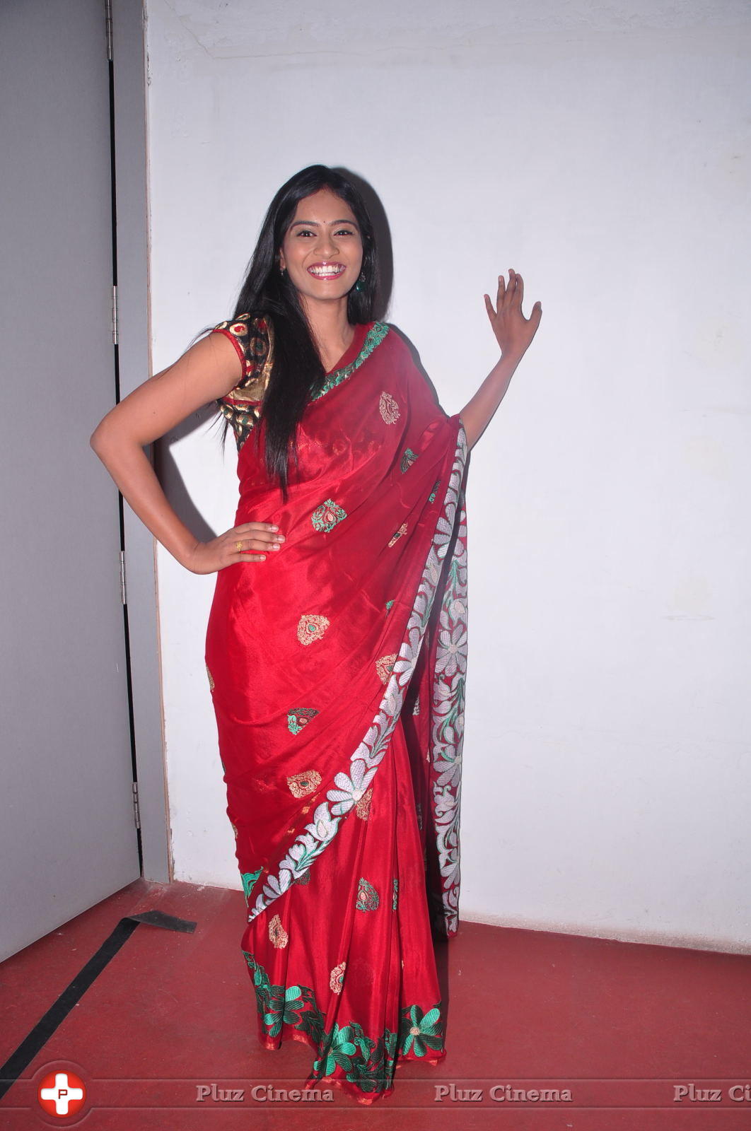 Hemanthini Saree Photos at Ninnu Chusi Vennele Anukunna Teaser Launch | Picture 664744