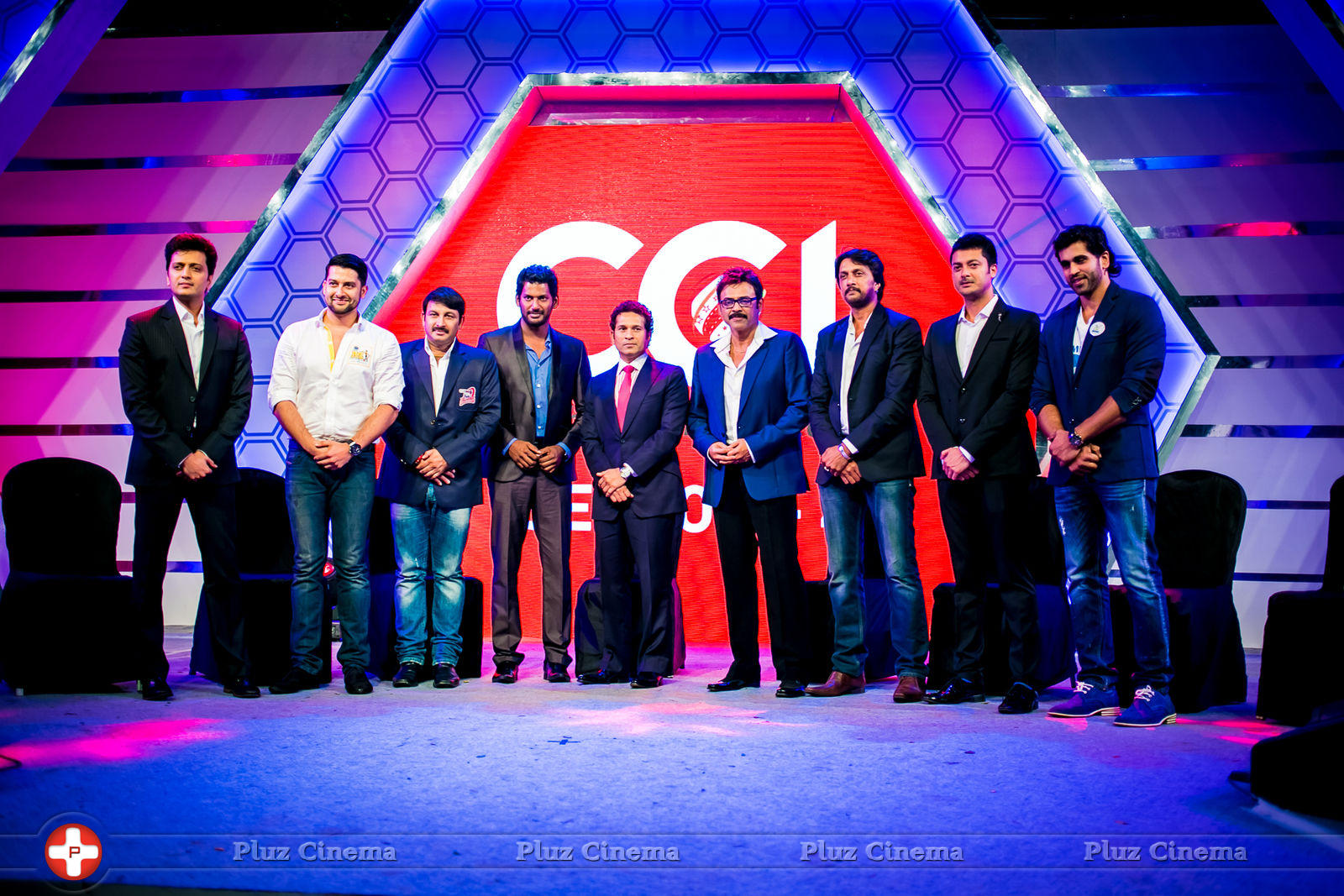 Celebrity Cricket League 4 Launch by Sachin Tendulkar Photos | Picture 683388