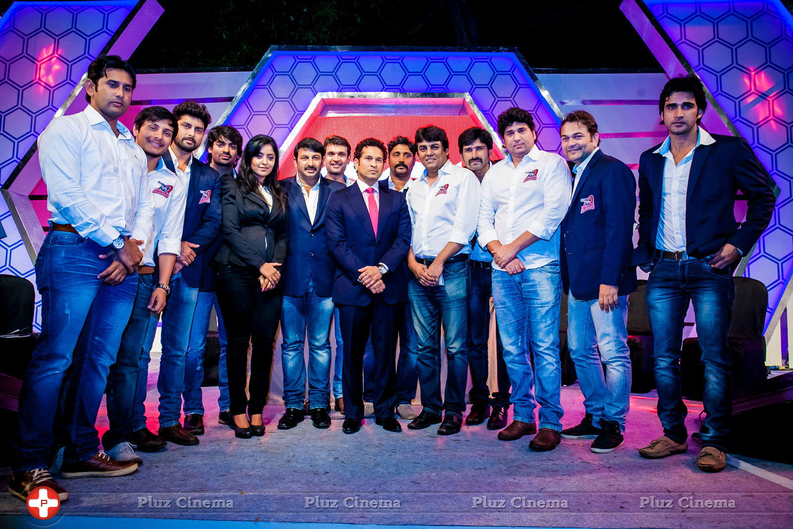 Celebrity Cricket League 4 Launch by Sachin Tendulkar Photos | Picture 683413