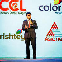 Sachin Tendulkar - Celebrity Cricket League 4 Launch by Sachin Tendulkar Photos