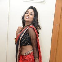 Amitha Rao Hot Saree Photos at Chandamama Kathalu Logo Launch | Picture 633862