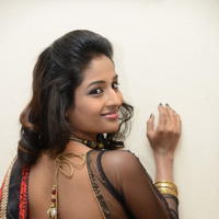 Amitha Rao Hot Saree Photos at Chandamama Kathalu Logo Launch | Picture 633877