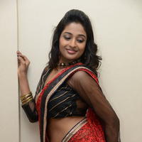 Amitha Rao Hot Saree Photos at Chandamama Kathalu Logo Launch | Picture 633888