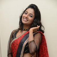 Amitha Rao Hot Saree Photos at Chandamama Kathalu Logo Launch | Picture 633912