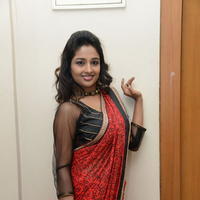 Amitha Rao Hot Saree Photos at Chandamama Kathalu Logo Launch | Picture 633917
