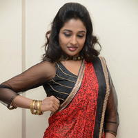 Amitha Rao Hot Saree Photos at Chandamama Kathalu Logo Launch | Picture 633924