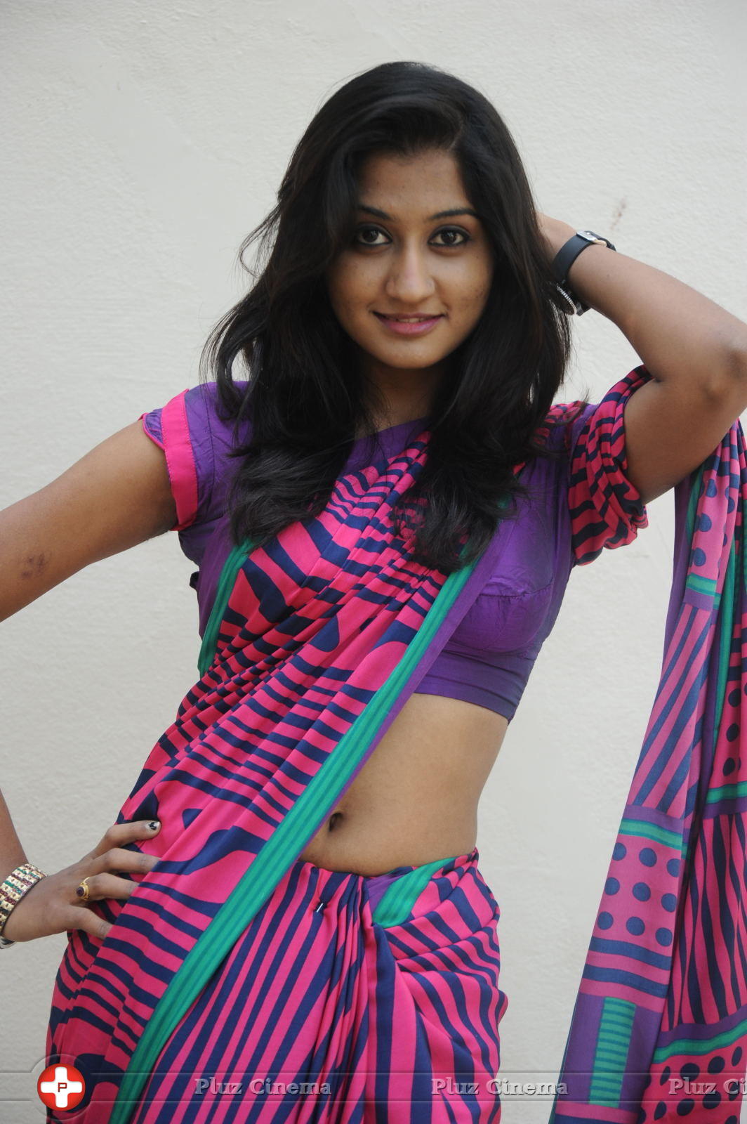 Akshaya Hot Saree Images at Adi Lekka Audio Success Meet | Picture 639399